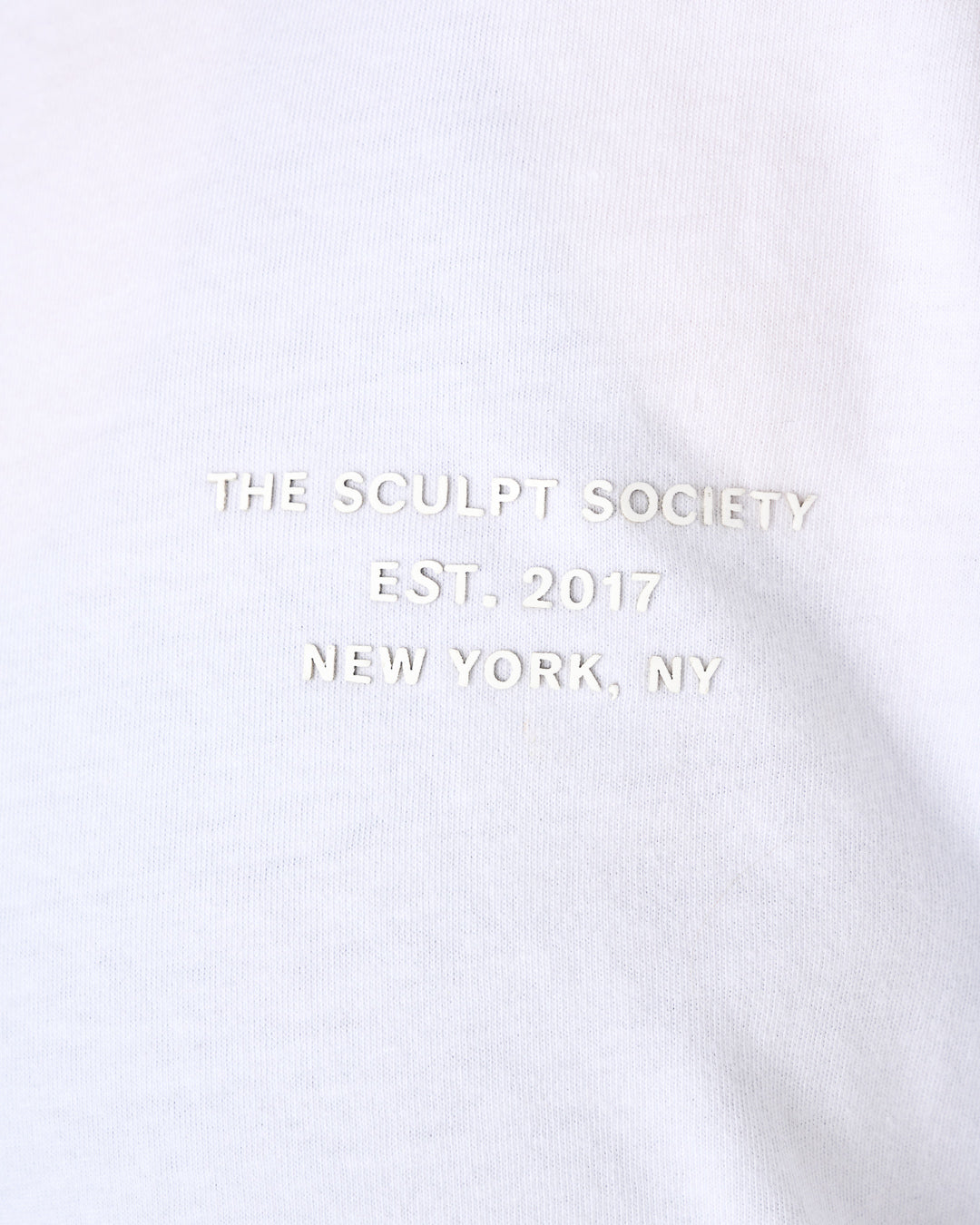 White Crew Neck T-Shirt – Iron Sculpt Apparel