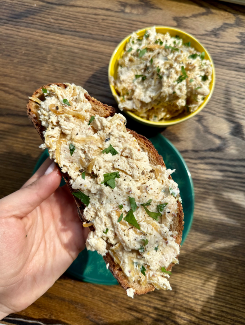 French Onion Chicken Salad