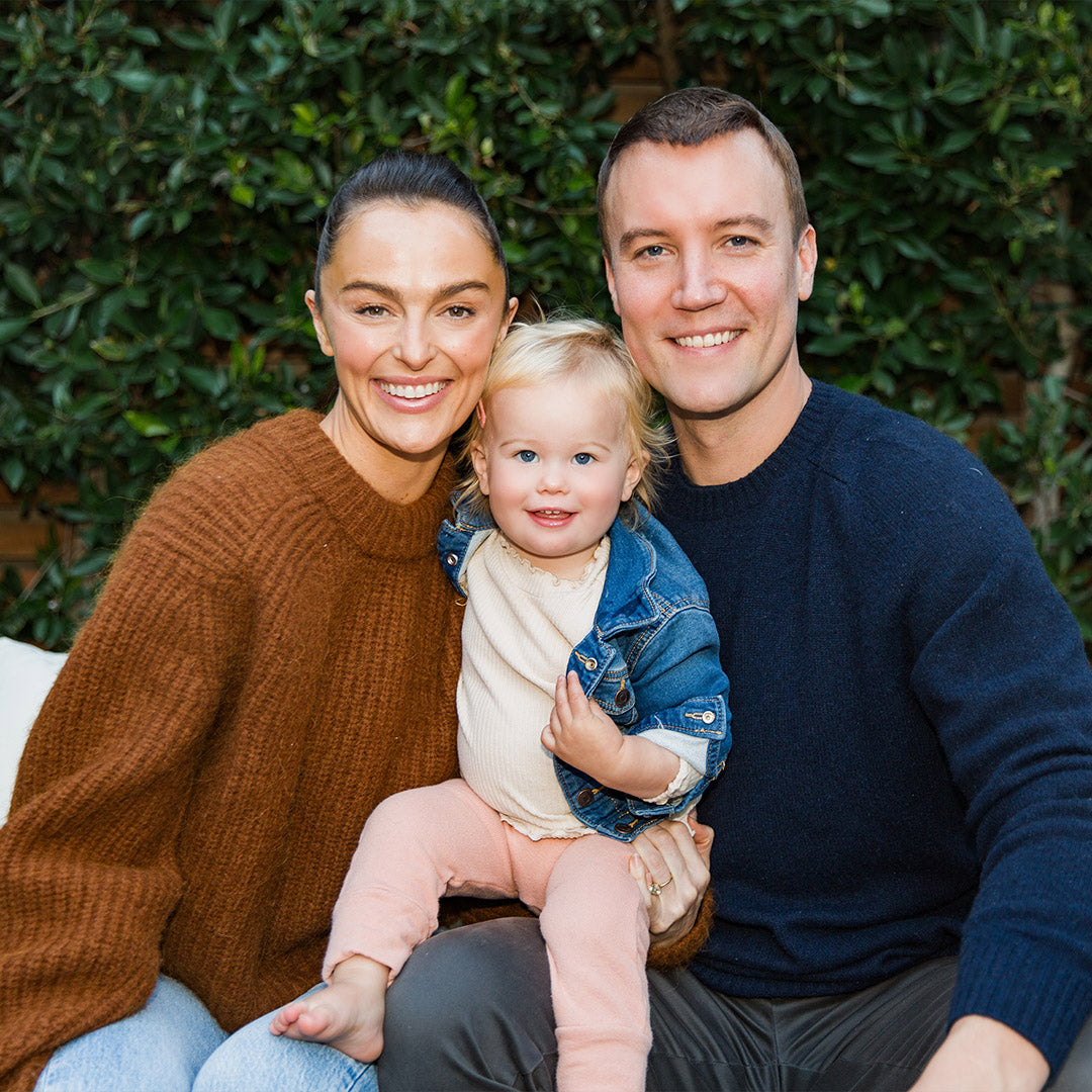 family smiling