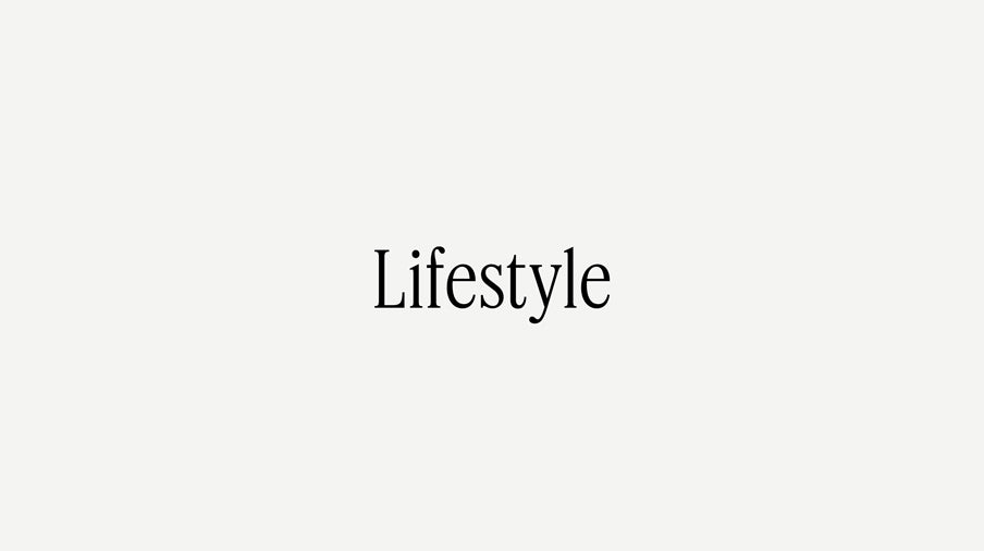Text 'Lifestyle' in black text on a white background