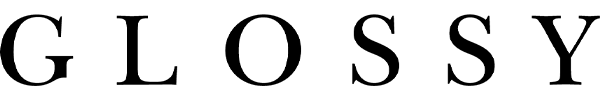 Black 'GLOSSY' logo