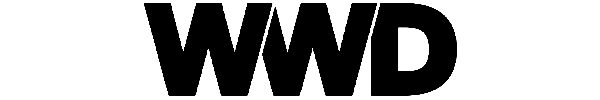 Black 'WWD' logo