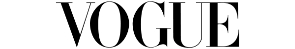 Black 'VOGUE' logo