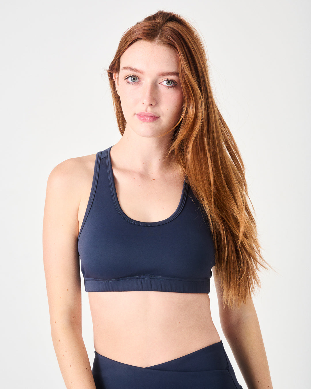 Sculpt Racerback Bra- Navy- FINAL SALE