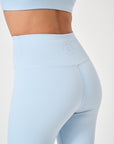 High Waist Sculpt Legging- Powder Blue- FINAL SALE