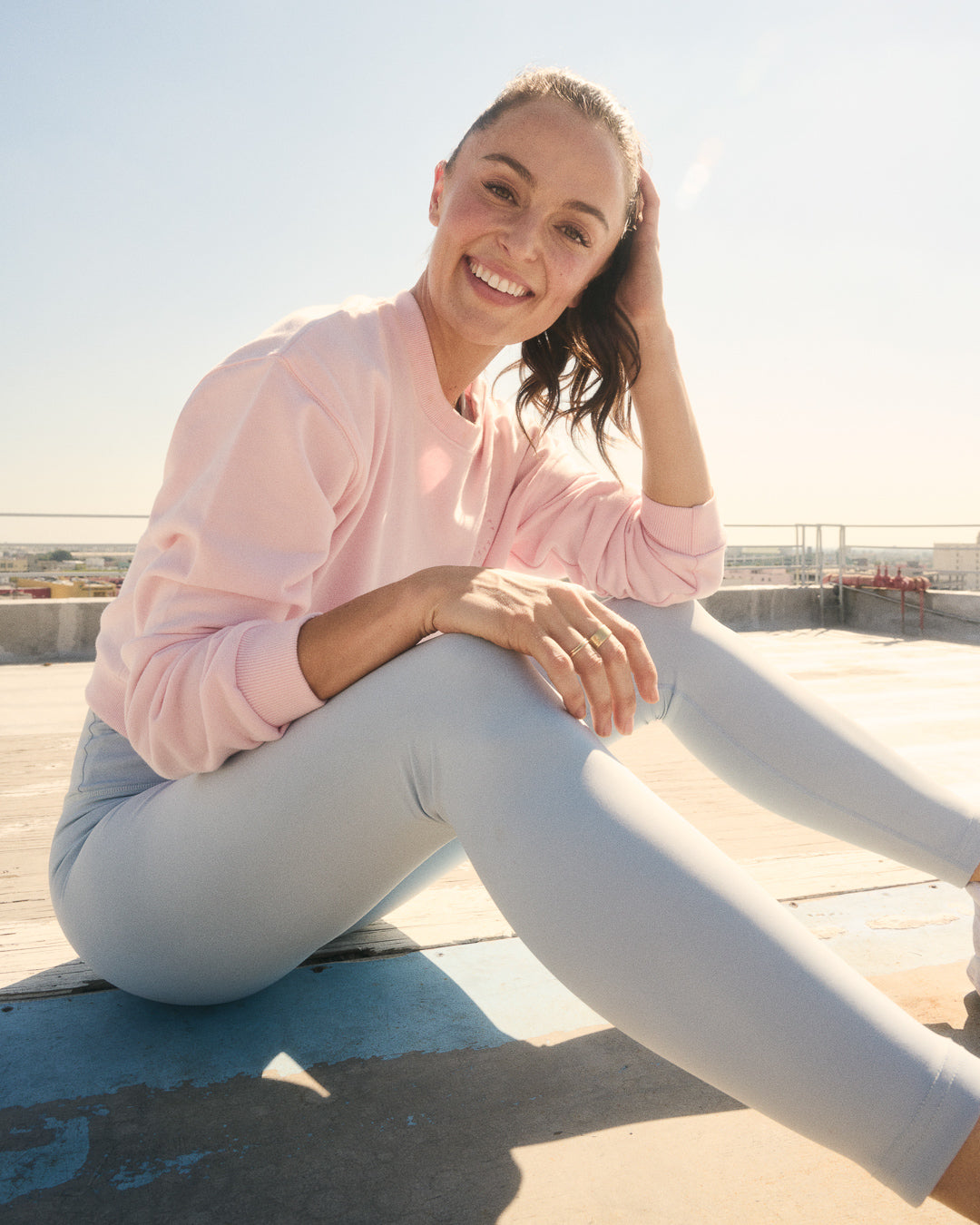 Classic Crewneck- Blush- FINAL SALE