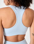 Sculpt Racerback Bra- Powder Blue- FINAL SALE