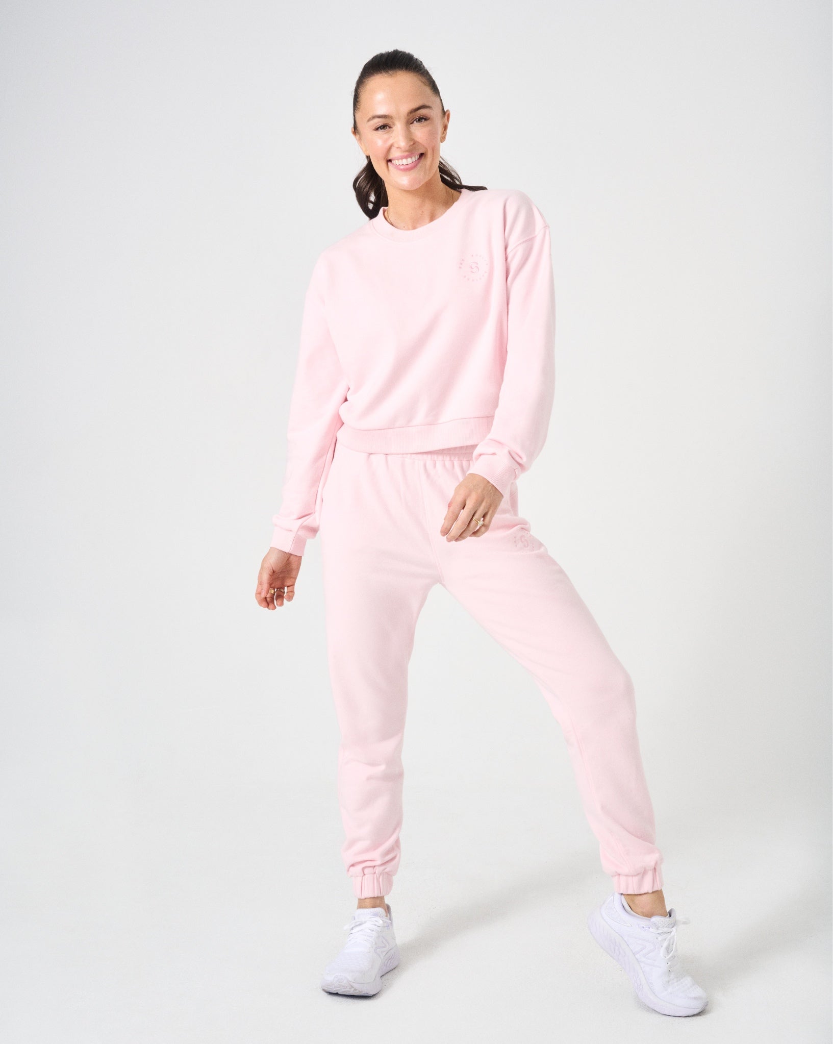 Classic Slim-Fit Jogger- Blush- FINAL SALE